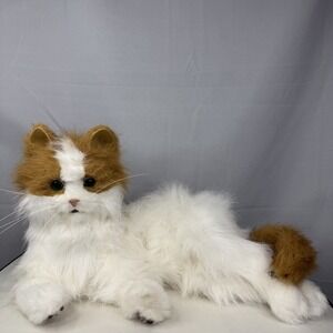 Hasbro Lulu My Cuddlin Kitty White Cat FurReal Friends Interactive Toy / READ